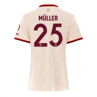 Zenski Nogometni Dres Bayern Munich Thomas Muller #25 Rezervni 2024-25 Kratak Rukav